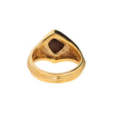 Boulder Opal & 18K Gold Ring