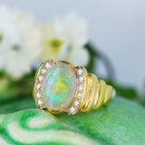 'Forever Always' Opal & Diamond Ring