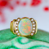 'Forever Always' Opal & Diamond Ring